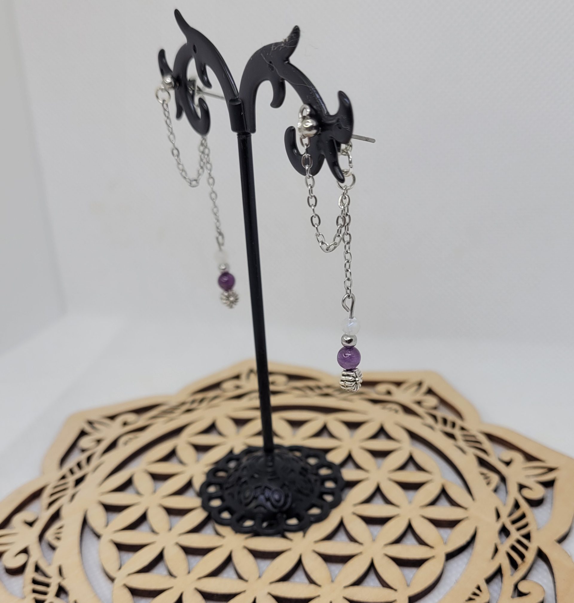 Boucle d'oreille Mélusine